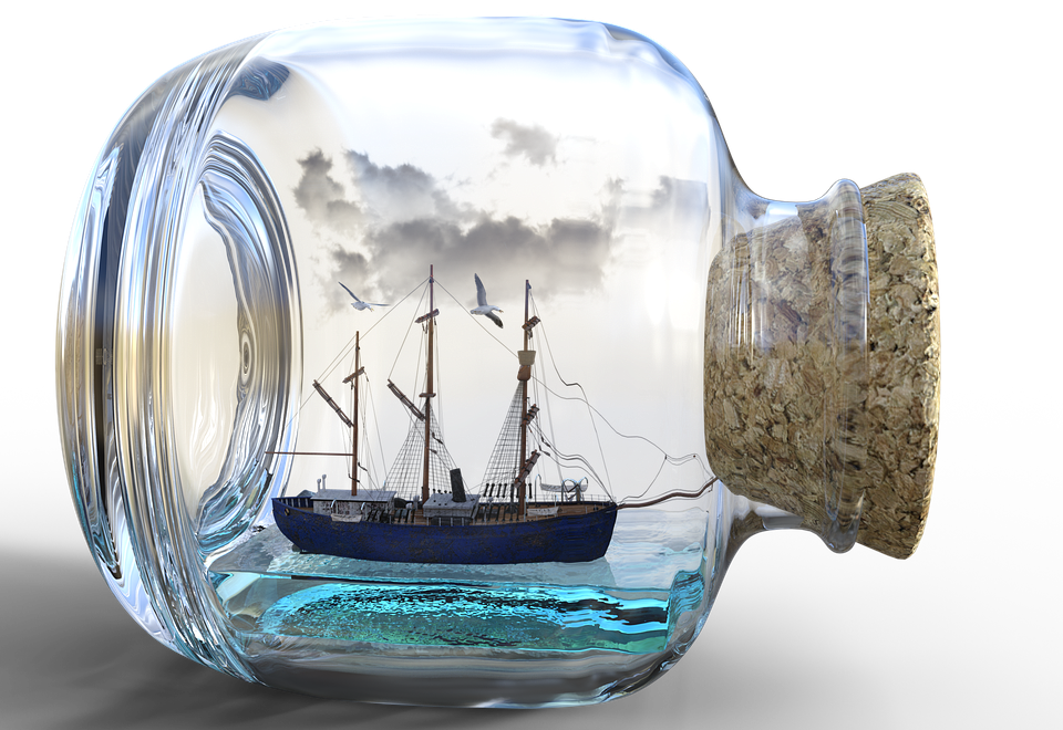 ship in a bottle